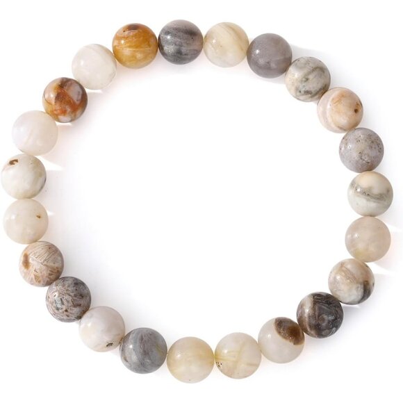 Mens Beaded Bracelets Couples Matching Bracelet Set Matte Lava Rock Beads - Picture 6 of 6